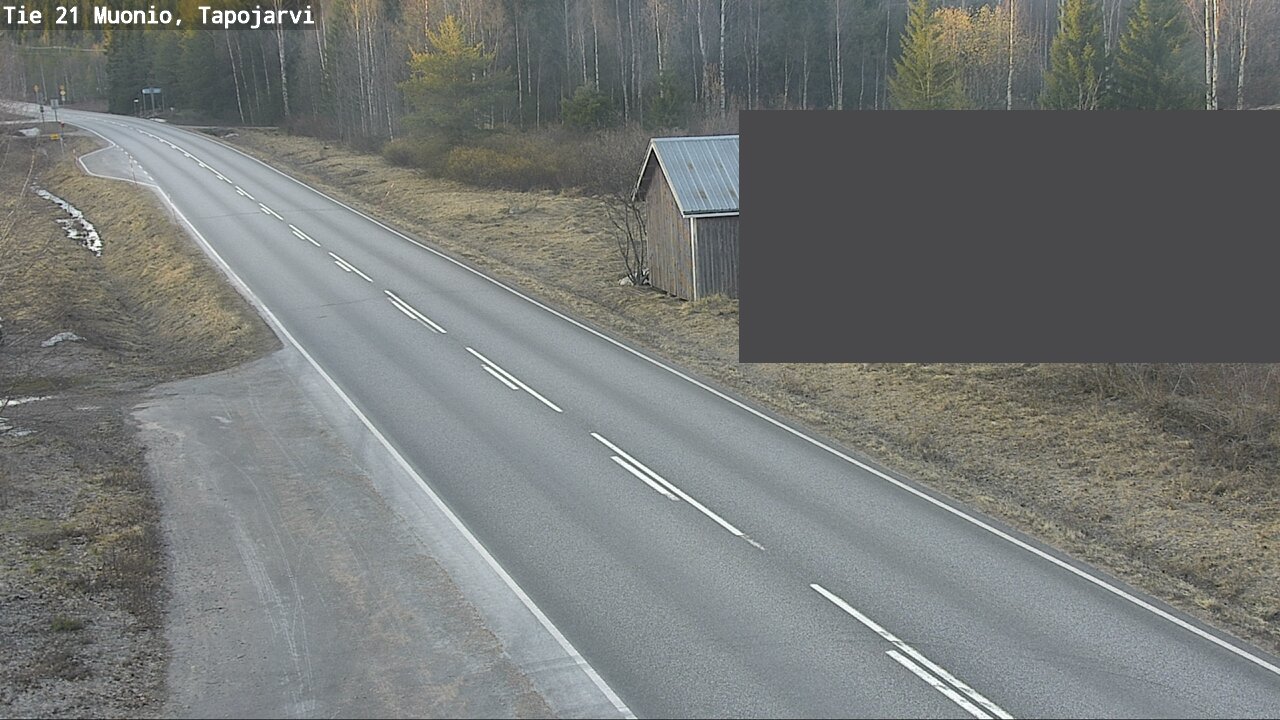 Kelikamerat Kuva Tie 21 Muonio, Tapojärvi, Muonio, Lappi
