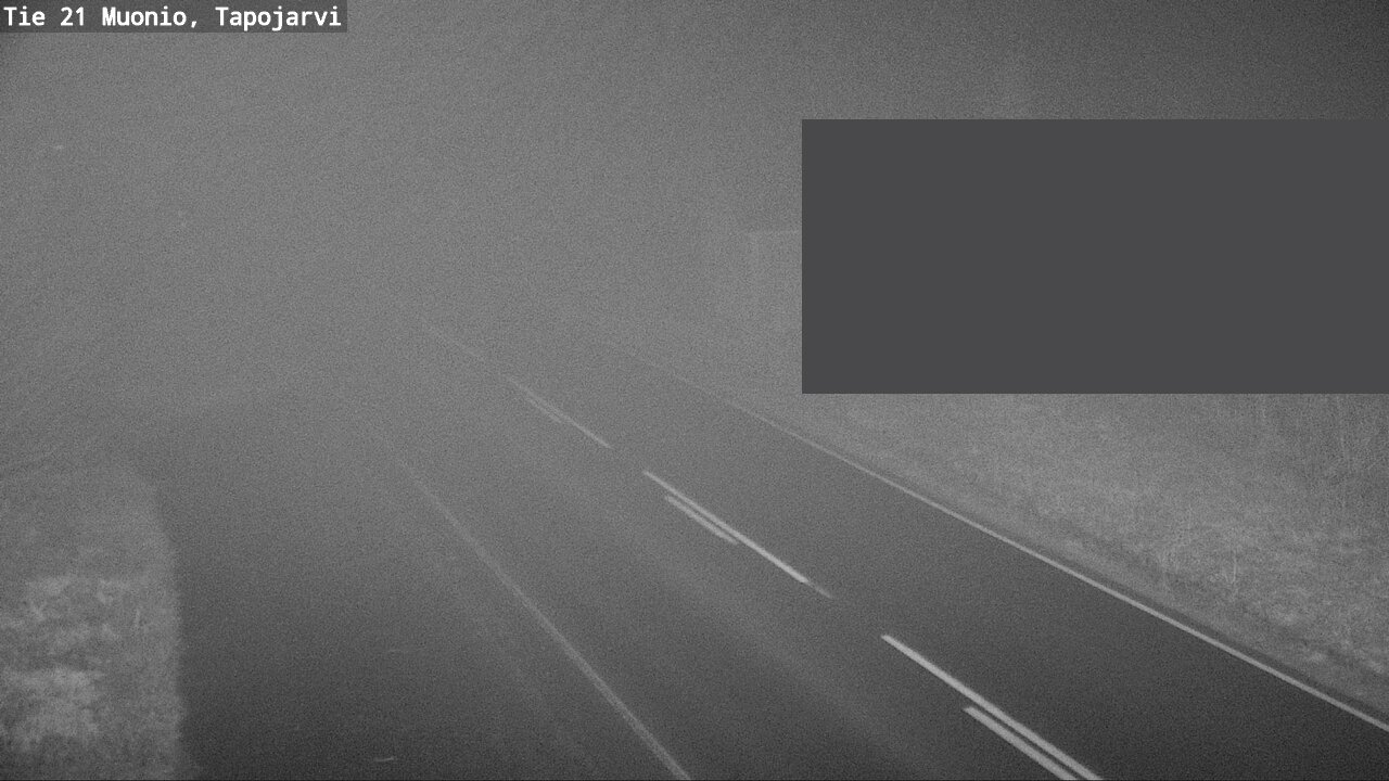 Weather Camera Image Väg 21 Muonio, Tapojärvi, Muonio, Lappi