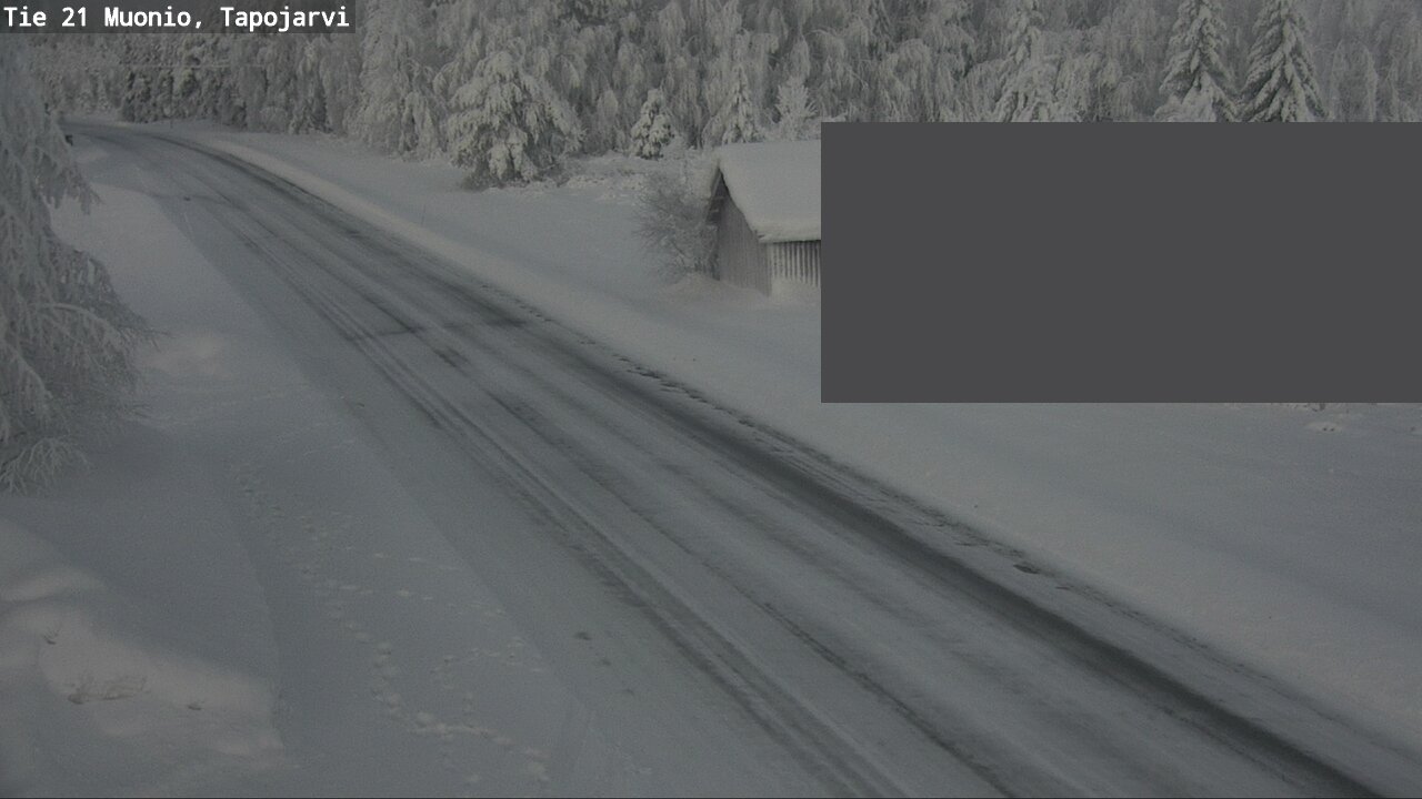 Kelikamerat Kuva Tie 21 Muonio, Tapojärvi, Muonio, Lappi