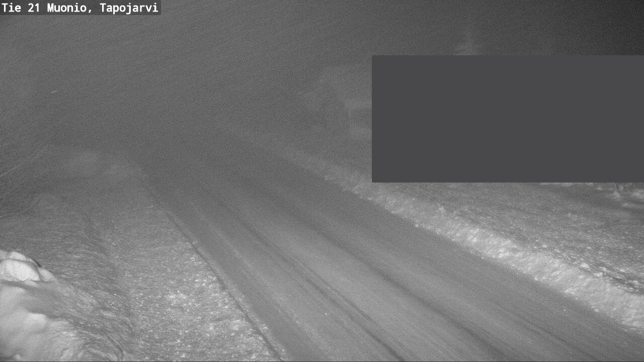 Weather Camera Image Väg 21 Muonio, Tapojärvi, Muonio, Lappi