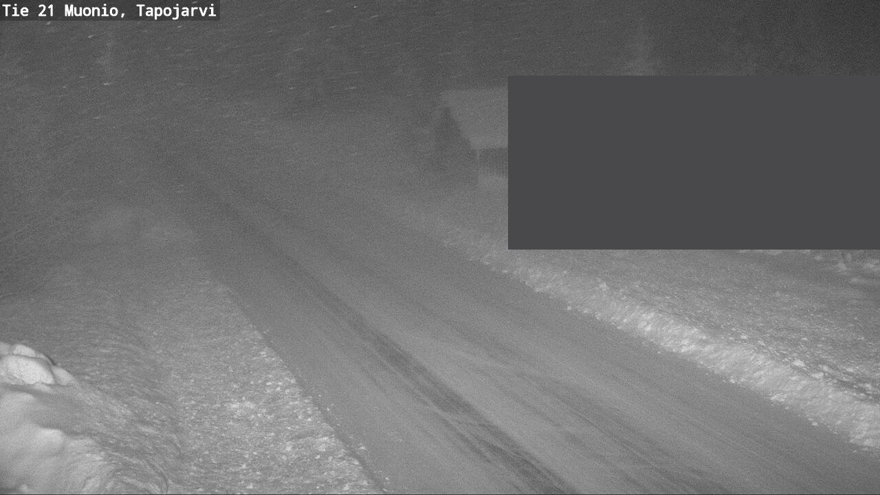 Weather Camera Image Väg 21 Muonio, Tapojärvi, Muonio, Lappi