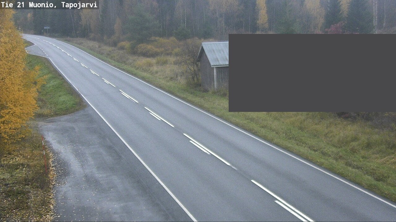 Kelikamerat Kuva Tie 21 Muonio, Tapojärvi, Muonio, Lappi