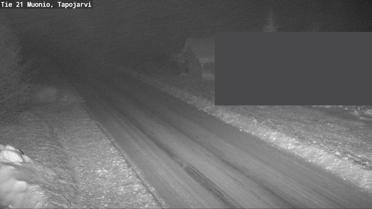 Weather Camera Image Väg 21 Muonio, Tapojärvi, Muonio, Lappi