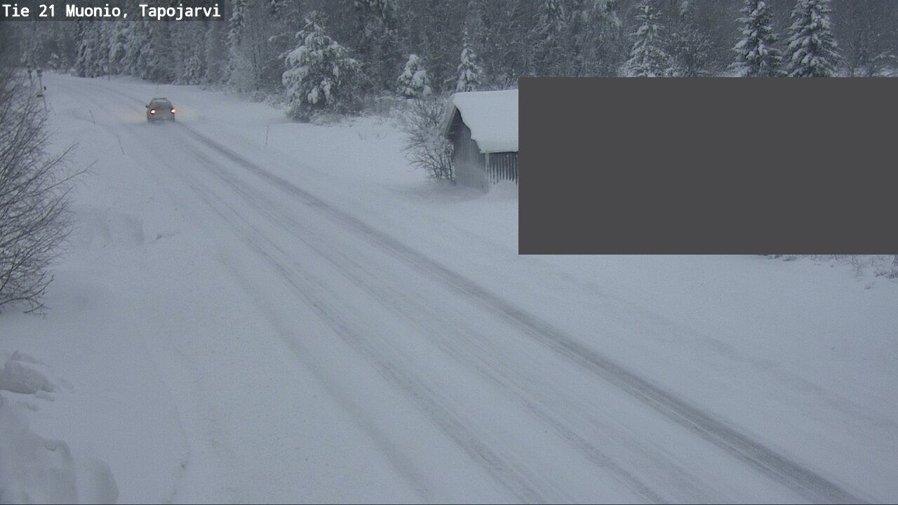 Kelikamerat Kuva Tie 21 Muonio, Tapojärvi, Muonio, Lappi