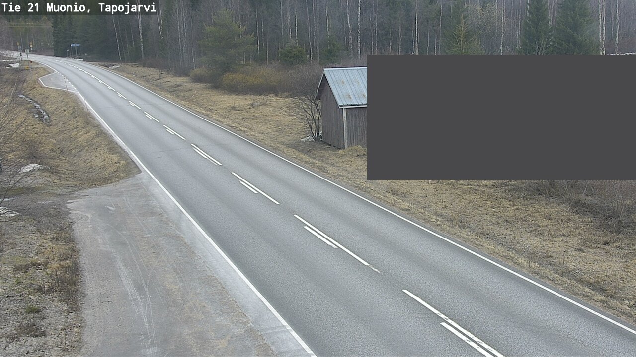 Kelikamerat Kuva Tie 21 Muonio, Tapojärvi, Muonio, Lappi