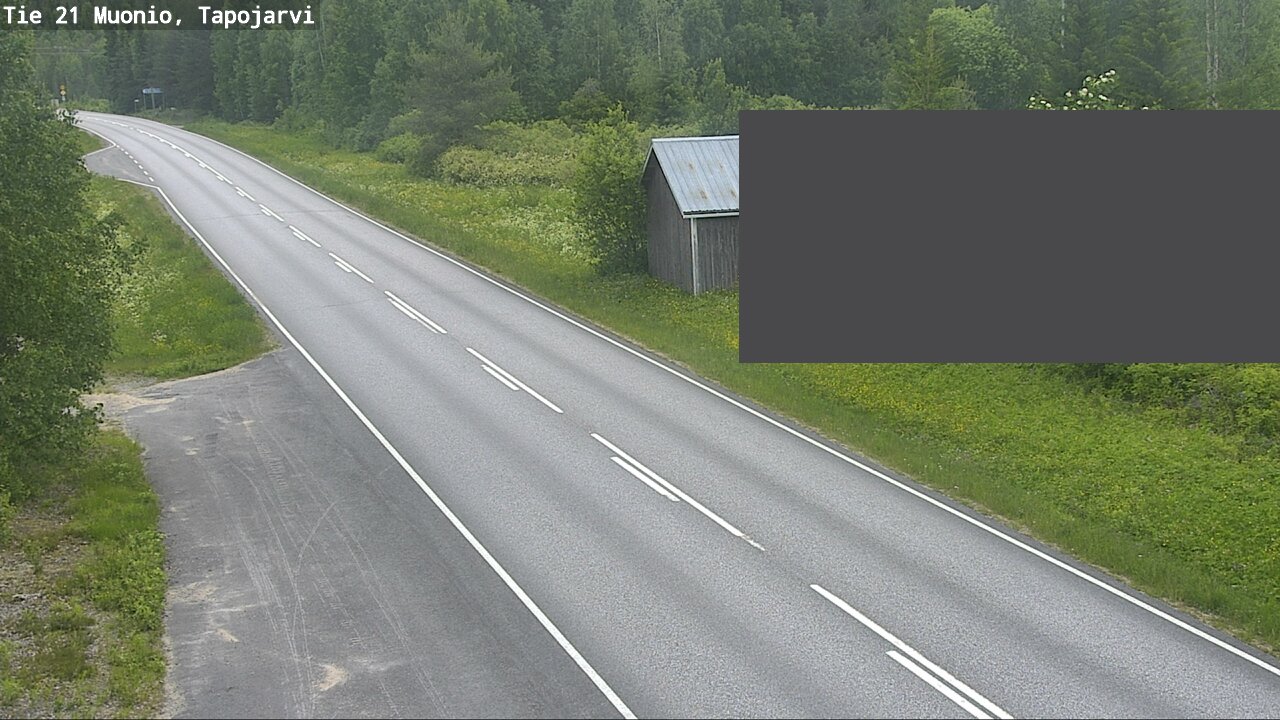 Kelikamerat Kuva Tie 21 Muonio, Tapojärvi, Muonio, Lappi