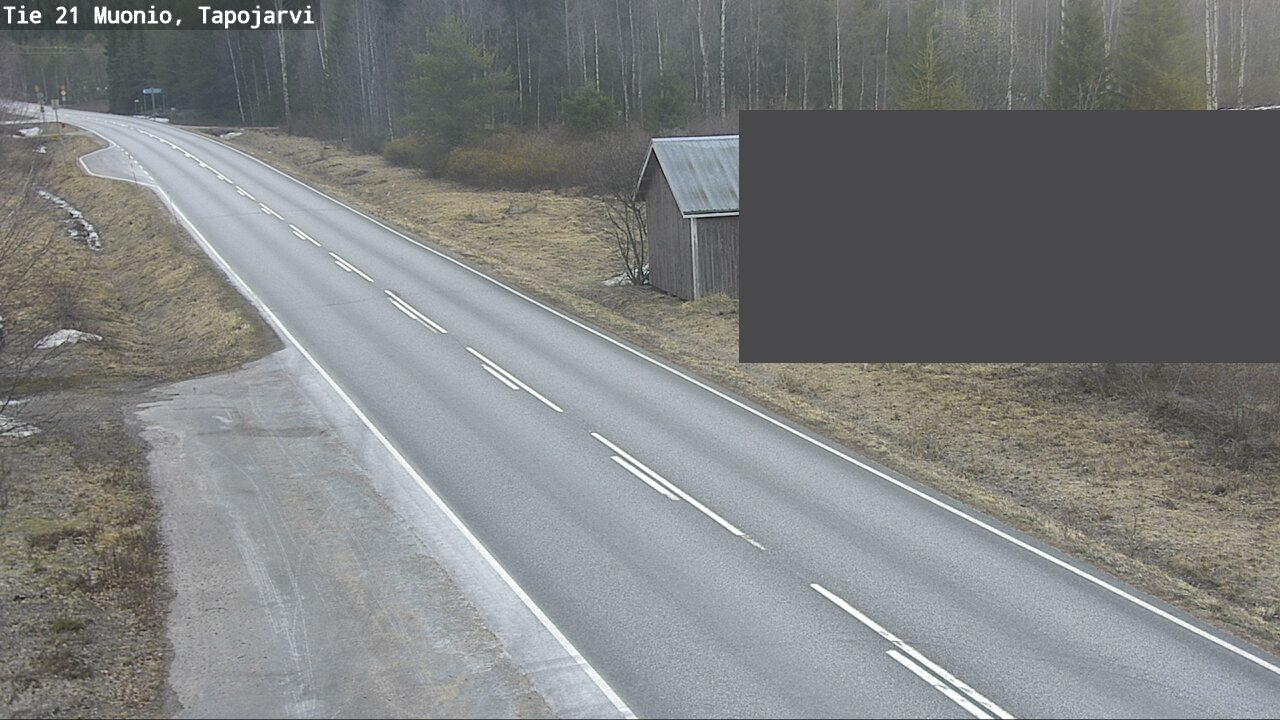 Kelikamerat Kuva Tie 21 Muonio, Tapojärvi, Muonio, Lappi