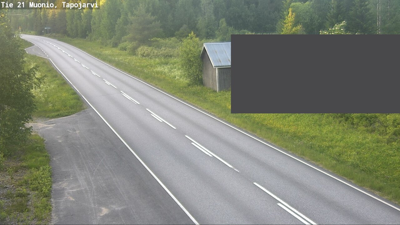 Kelikamerat Kuva Tie 21 Muonio, Tapojärvi, Muonio, Lappi