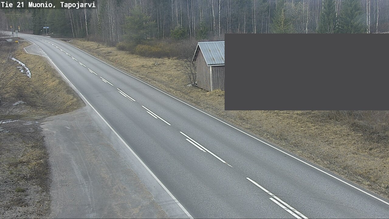 Kelikamerat Kuva Tie 21 Muonio, Tapojärvi, Muonio, Lappi