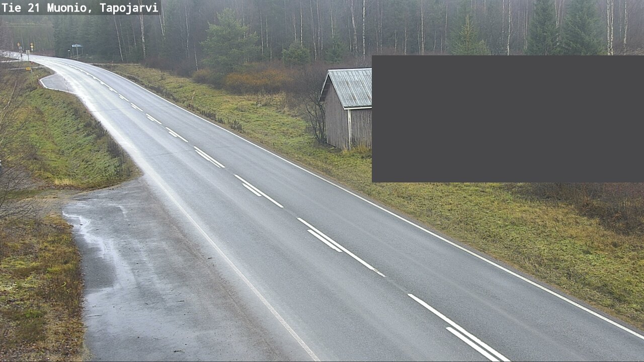 Kelikamerat Kuva Tie 21 Muonio, Tapojärvi, Muonio, Lappi