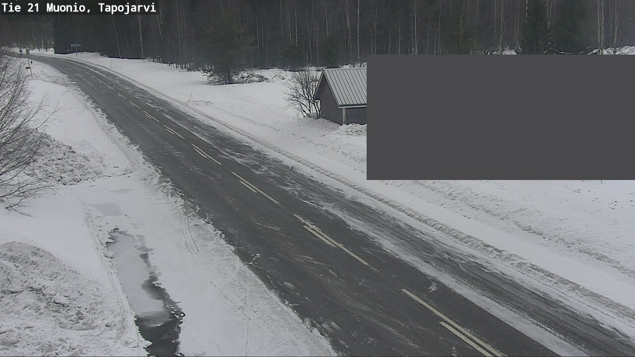 Kelikamerat Kuva Tie 21 Muonio, Tapojärvi, Muonio, Lappi