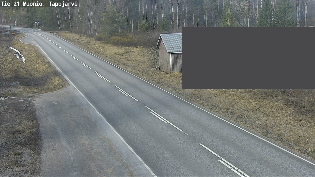 Kelikamerat Kuva Tie 21 Muonio, Tapojärvi, Muonio, Lappi