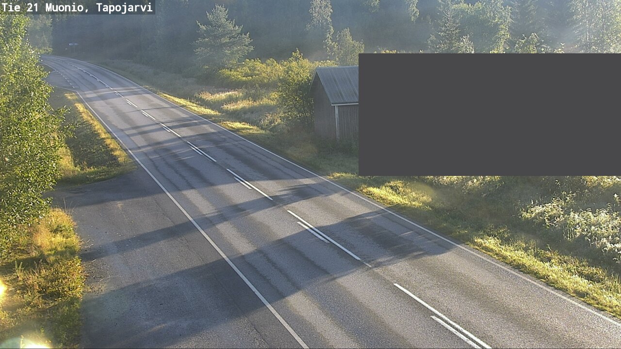 Weather Camera Image Väg 21 Muonio, Tapojärvi, Muonio, Lappi