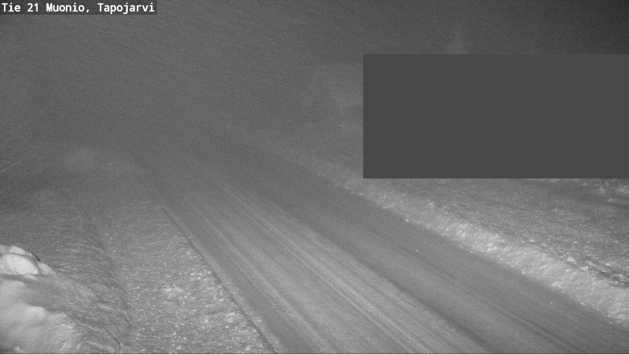 Weather Camera Image Väg 21 Muonio, Tapojärvi, Muonio, Lappi
