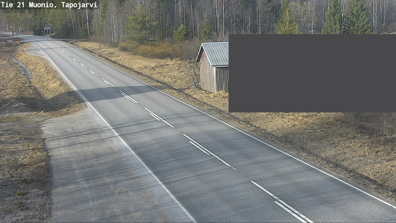 Kelikamerat Kuva Tie 21 Muonio, Tapojärvi, Muonio, Lappi