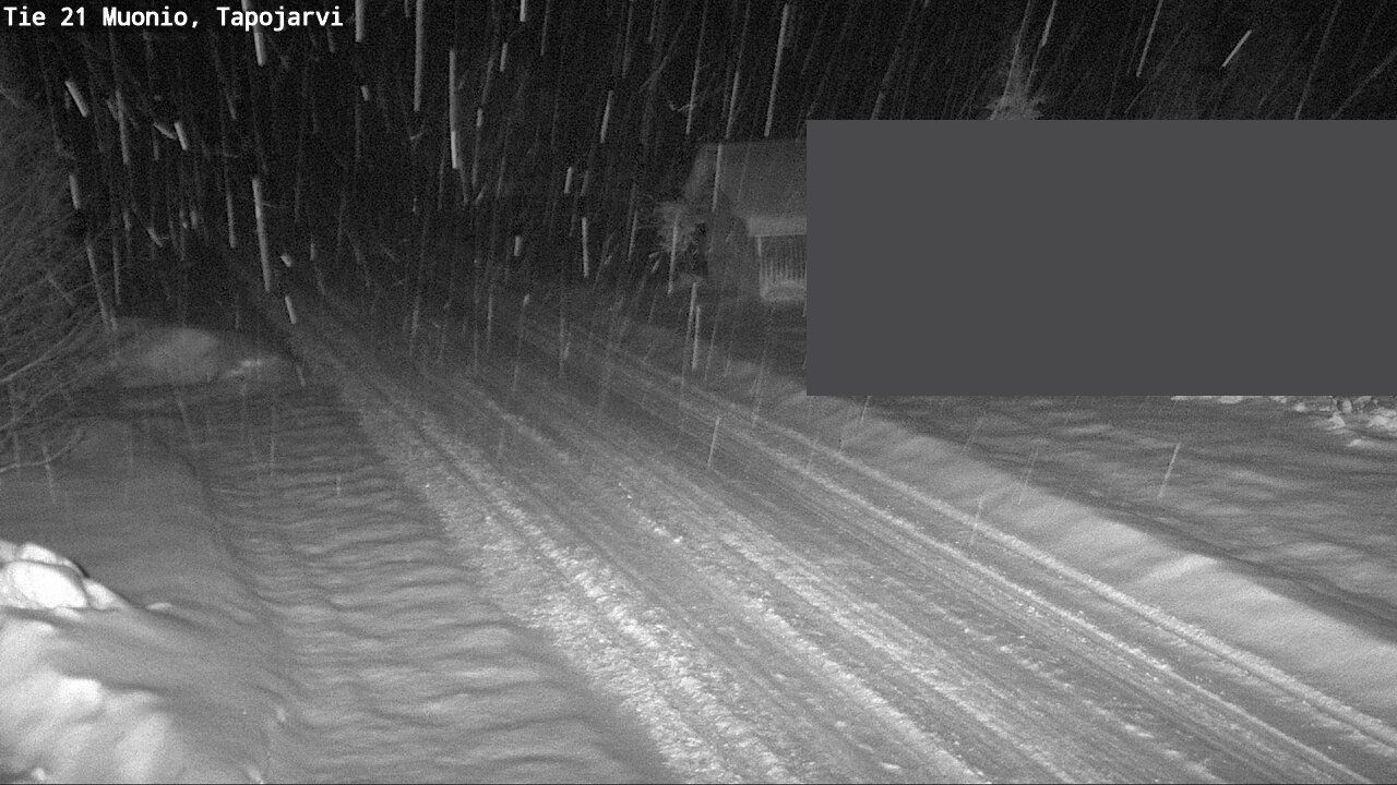 Kelikamerat Kuva Tie 21 Muonio, Tapojärvi, Muonio, Lappi