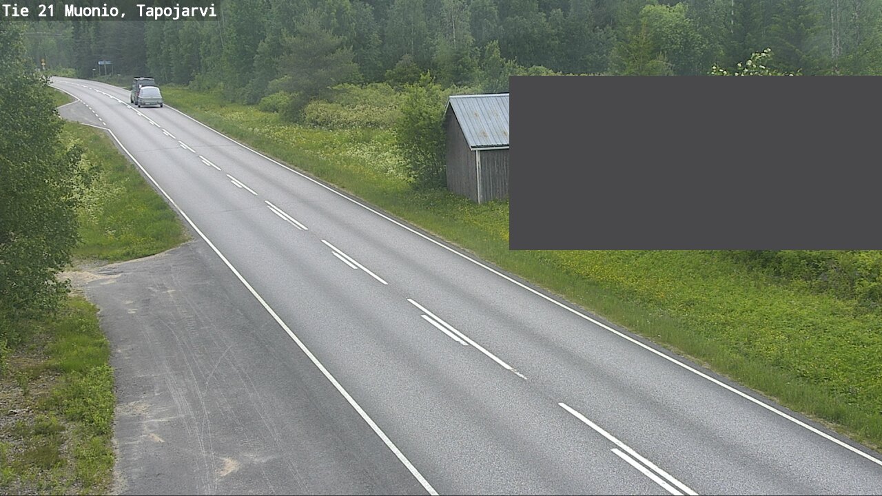 Kelikamerat Kuva Tie 21 Muonio, Tapojärvi, Muonio, Lappi