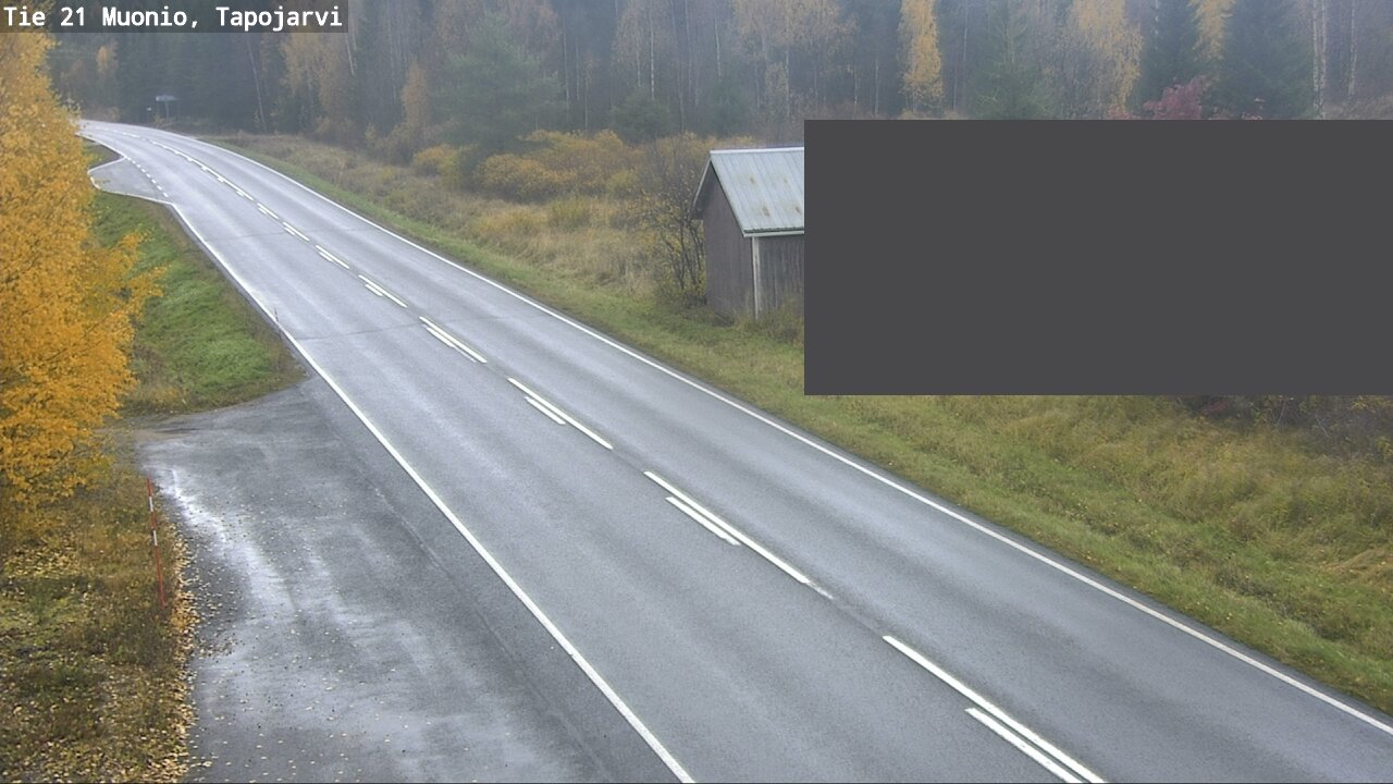 Kelikamerat Kuva Tie 21 Muonio, Tapojärvi, Muonio, Lappi