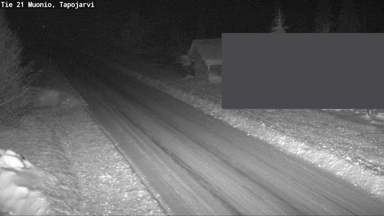 Weather Camera Image Väg 21 Muonio, Tapojärvi, Muonio, Lappi