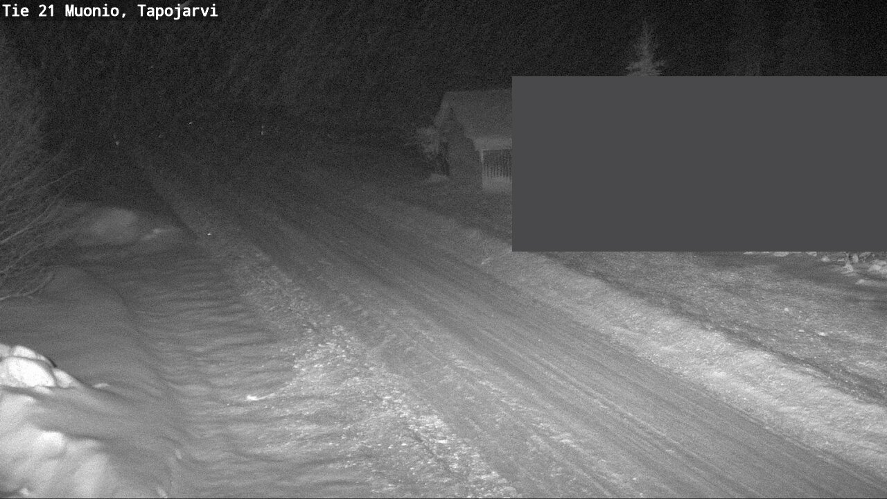 Weather Camera Image Väg 21 Muonio, Tapojärvi, Muonio, Lappi