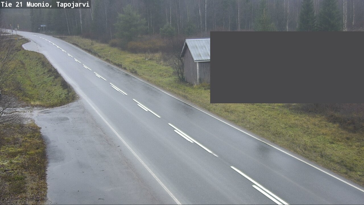 Kelikamerat Kuva Tie 21 Muonio, Tapojärvi, Muonio, Lappi