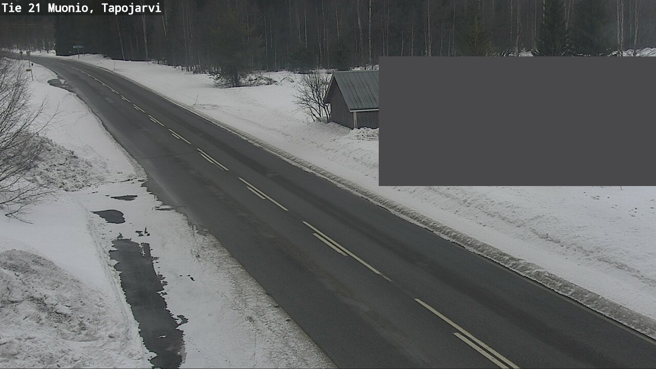 Kelikamerat Kuva Tie 21 Muonio, Tapojärvi, Muonio, Lappi