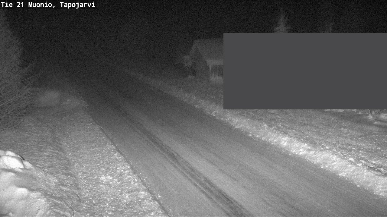 Weather Camera Image Väg 21 Muonio, Tapojärvi, Muonio, Lappi