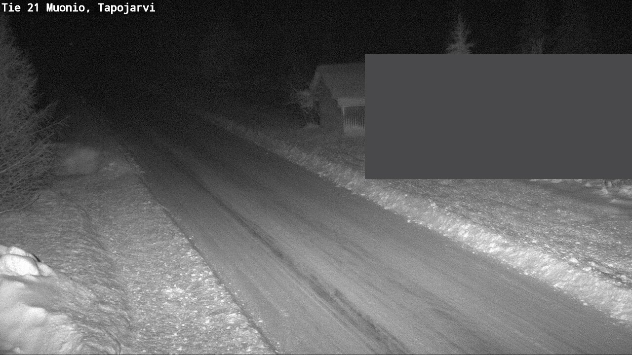 Weather Camera Image Väg 21 Muonio, Tapojärvi, Muonio, Lappi
