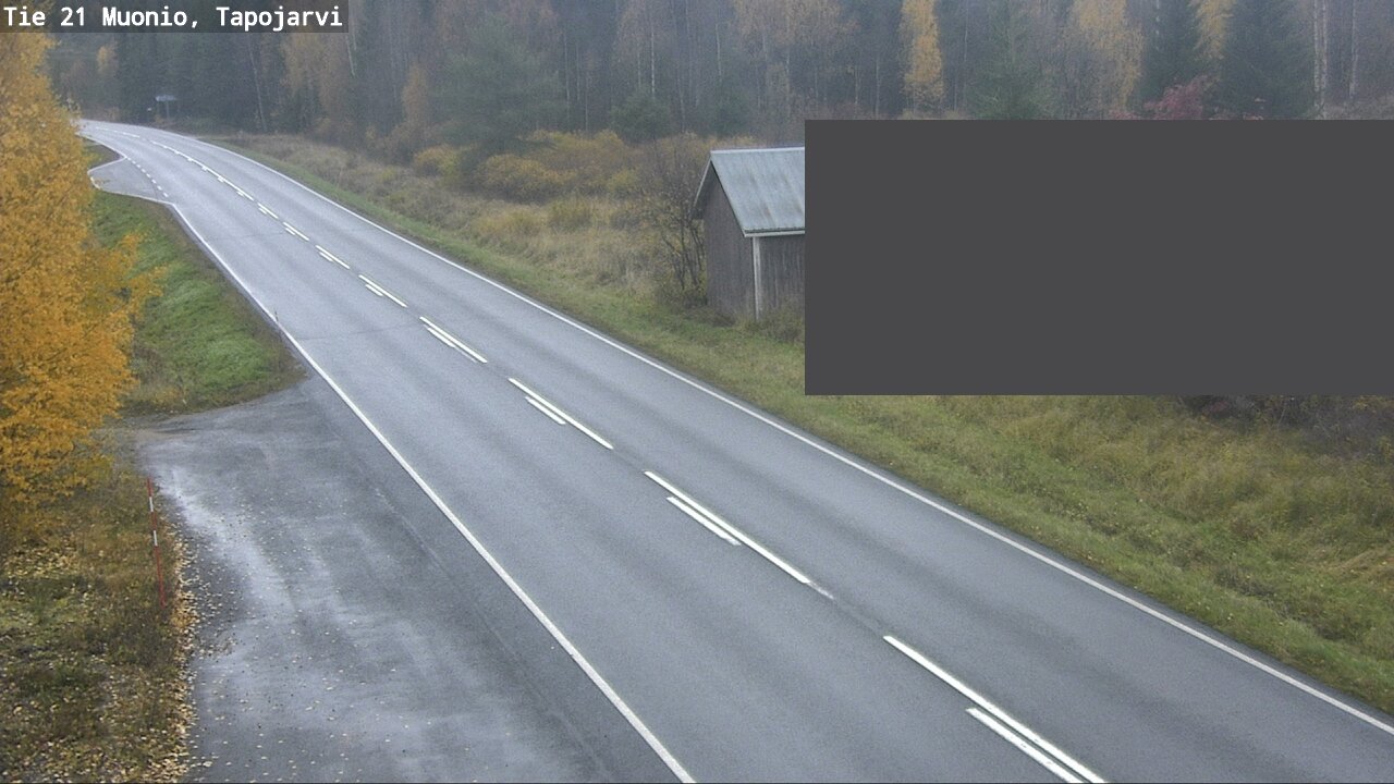 Kelikamerat Kuva Tie 21 Muonio, Tapojärvi, Muonio, Lappi