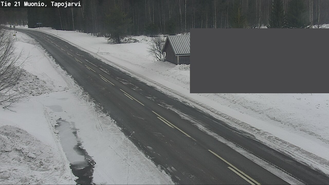 Kelikamerat Kuva Tie 21 Muonio, Tapojärvi, Muonio, Lappi