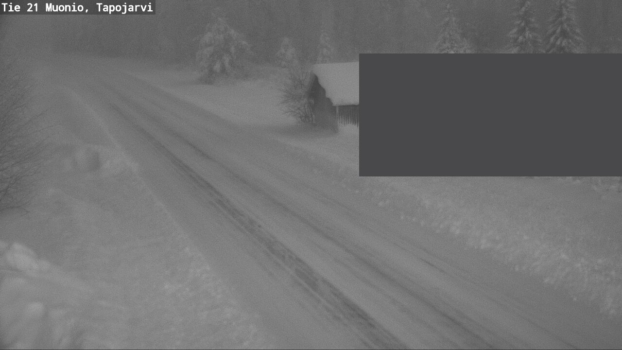 Weather Camera Image Väg 21 Muonio, Tapojärvi, Muonio, Lappi