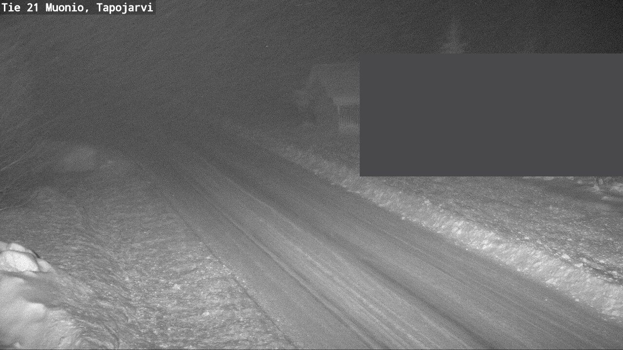 Weather Camera Image Väg 21 Muonio, Tapojärvi, Muonio, Lappi