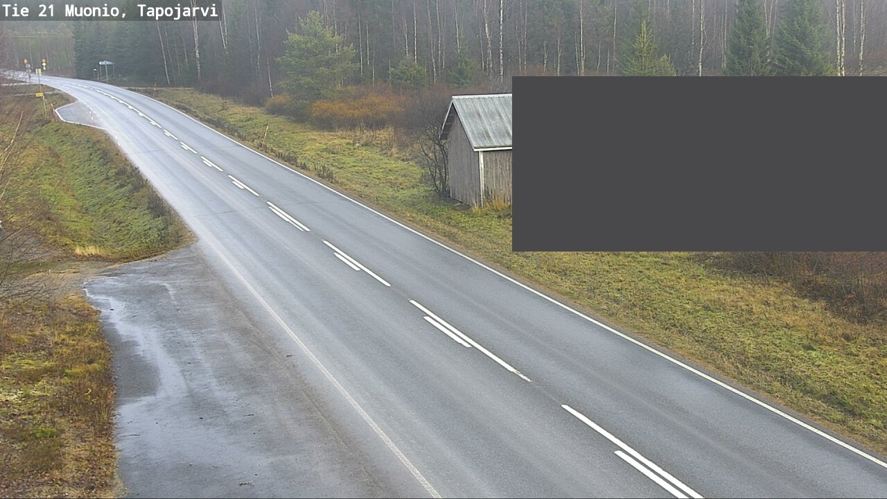 Kelikamerat Kuva Tie 21 Muonio, Tapojärvi, Muonio, Lappi