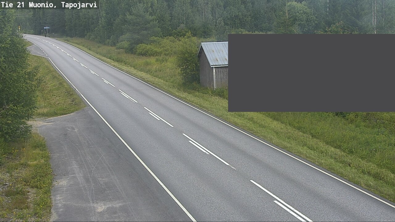 Weather Camera Image Road 21 Muonio, Tapojärvi, Muonio, Lappi