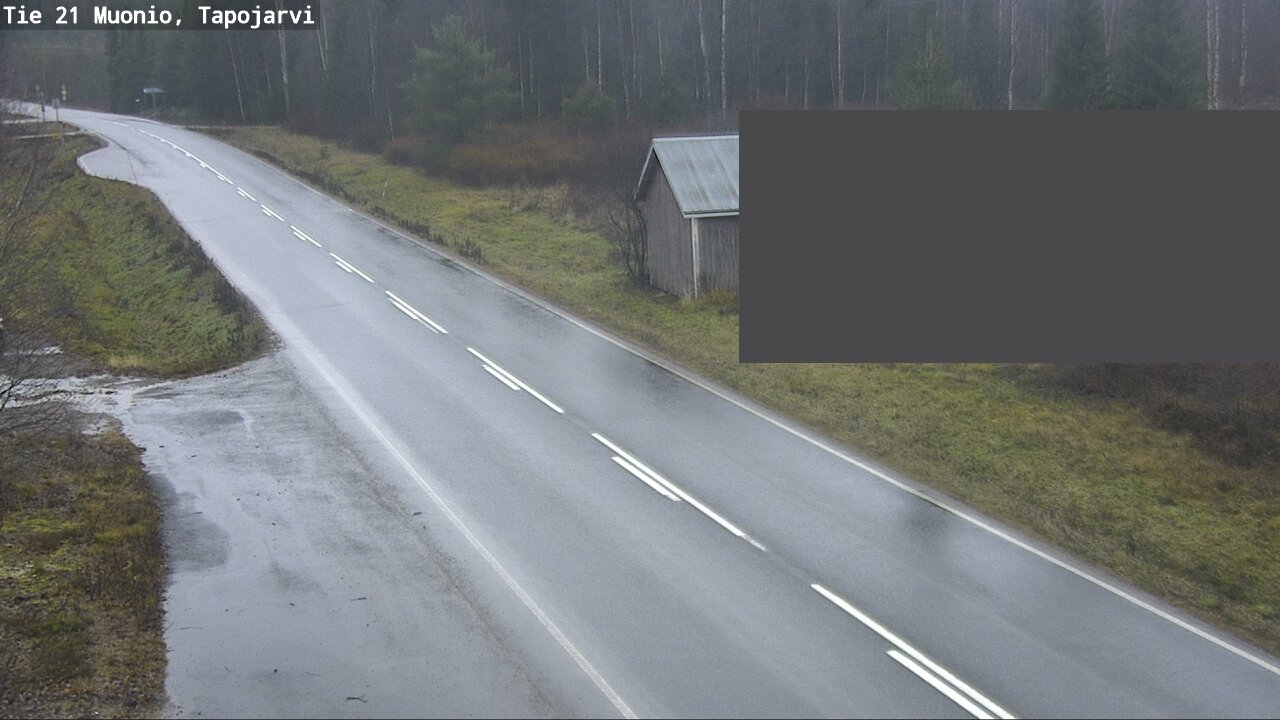 Kelikamerat Kuva Tie 21 Muonio, Tapojärvi, Muonio, Lappi