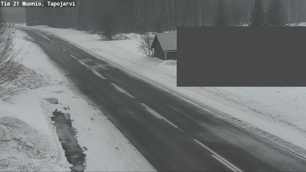 Kelikamerat Kuva Tie 21 Muonio, Tapojärvi, Muonio, Lappi