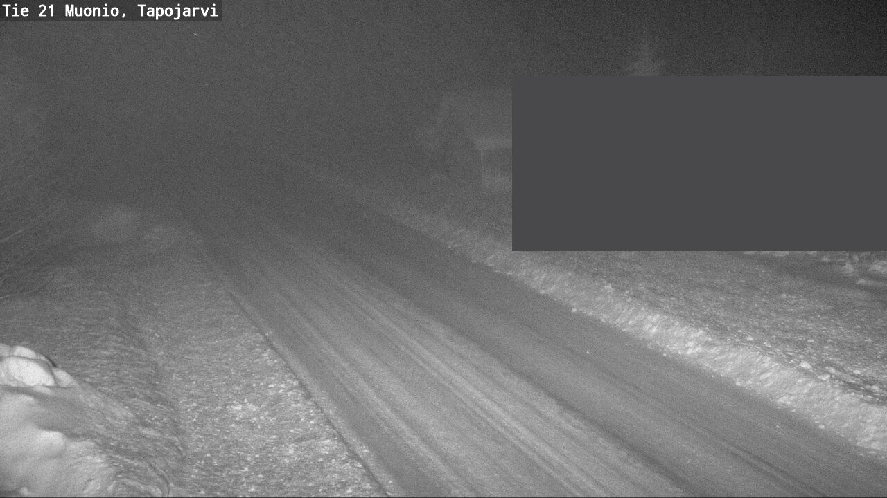 Weather Camera Image Väg 21 Muonio, Tapojärvi, Muonio, Lappi