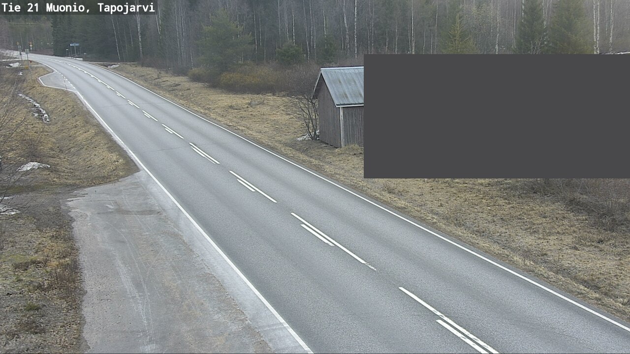 Kelikamerat Kuva Tie 21 Muonio, Tapojärvi, Muonio, Lappi