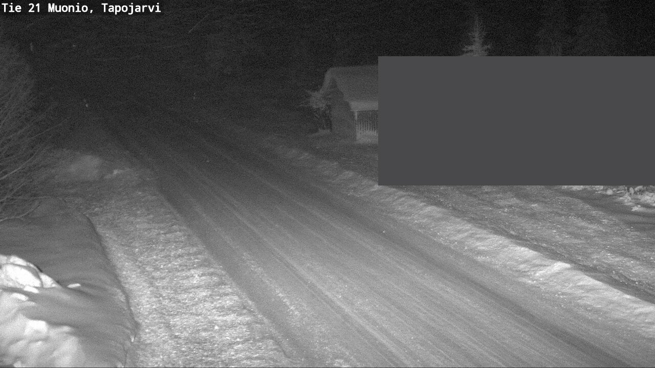 Kelikamerat Kuva Tie 21 Muonio, Tapojärvi, Muonio, Lappi