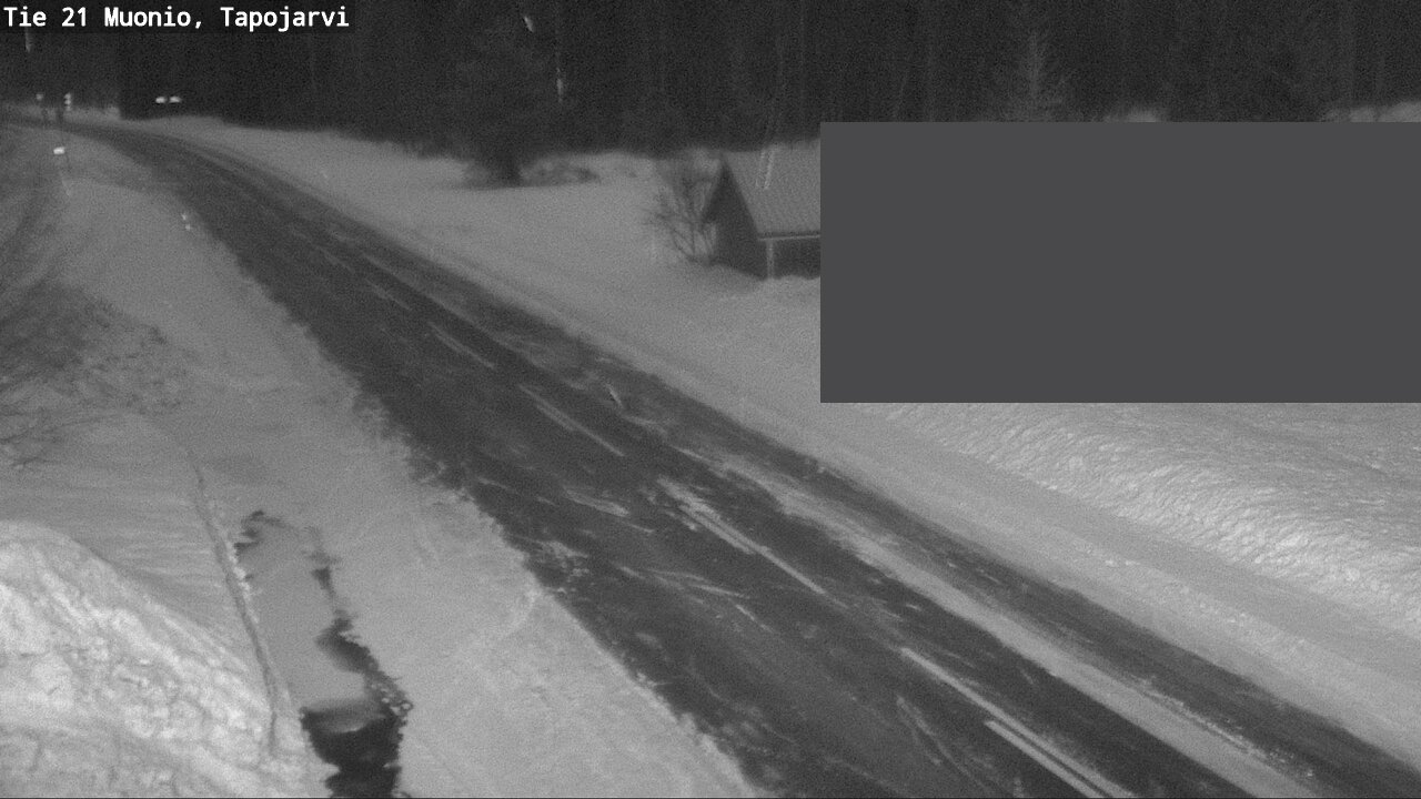 Kelikamerat Kuva Tie 21 Muonio, Tapojärvi, Muonio, Lappi