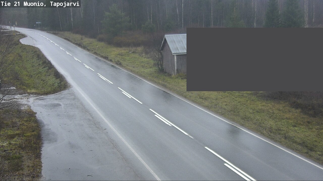 Kelikamerat Kuva Tie 21 Muonio, Tapojärvi, Muonio, Lappi