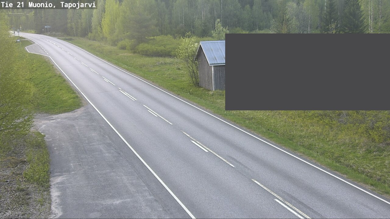 Weather Camera Image Road 21 Muonio, Tapojärvi, Muonio, Lappi