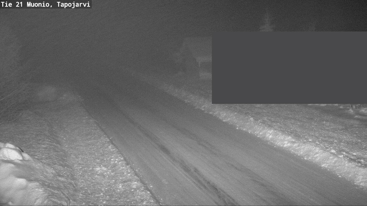 Weather Camera Image Väg 21 Muonio, Tapojärvi, Muonio, Lappi