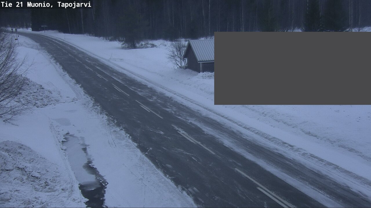 Kelikamerat Kuva Tie 21 Muonio, Tapojärvi, Muonio, Lappi