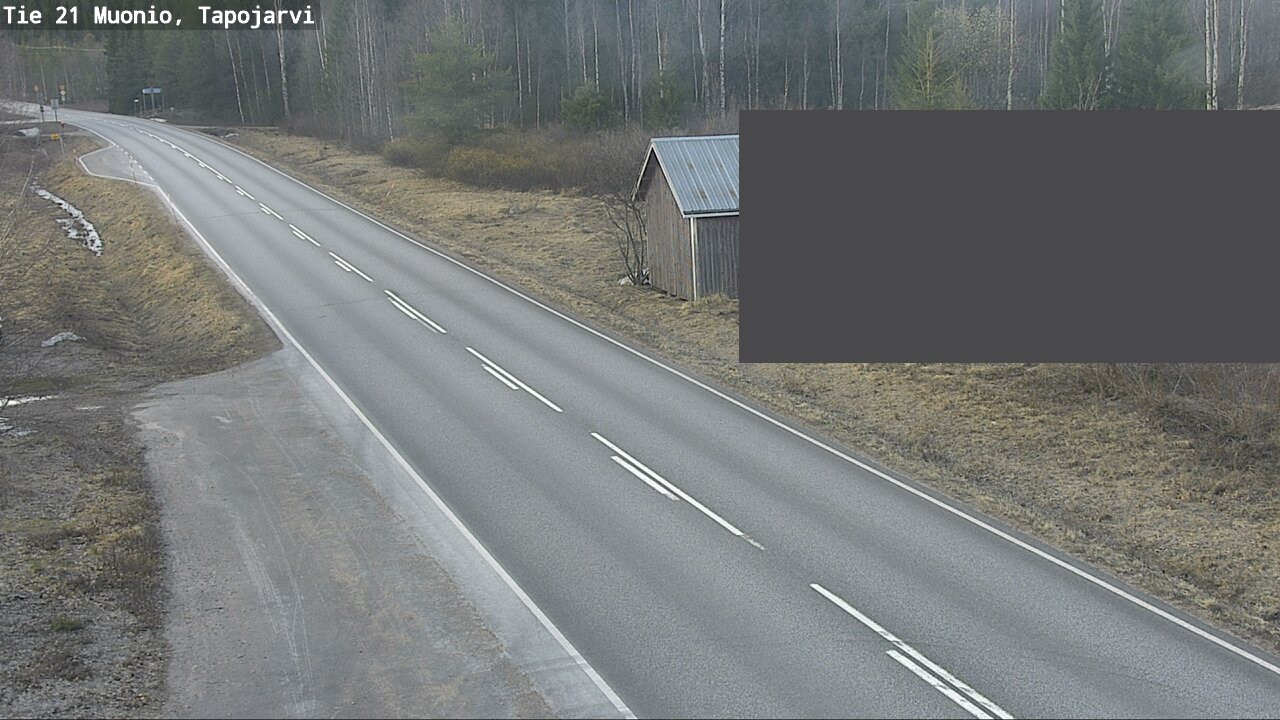 Kelikamerat Kuva Tie 21 Muonio, Tapojärvi, Muonio, Lappi