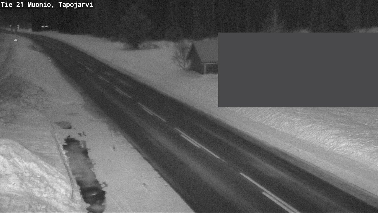 Kelikamerat Kuva Tie 21 Muonio, Tapojärvi, Muonio, Lappi