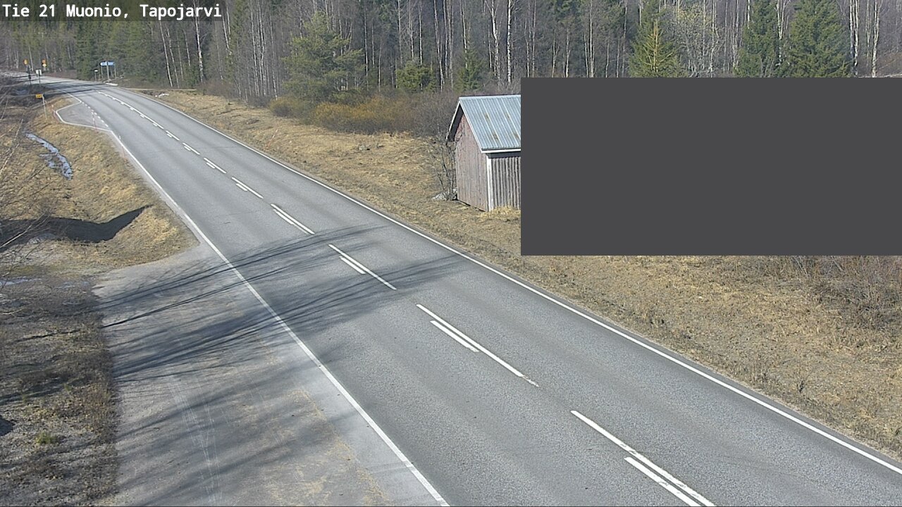 Kelikamerat Kuva Tie 21 Muonio, Tapojärvi, Muonio, Lappi