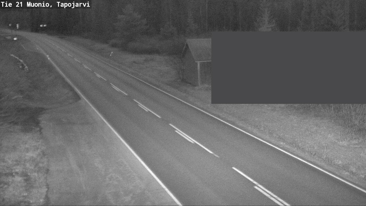 Weather Camera Image Road 21 Muonio, Tapojärvi, Muonio, Lappi