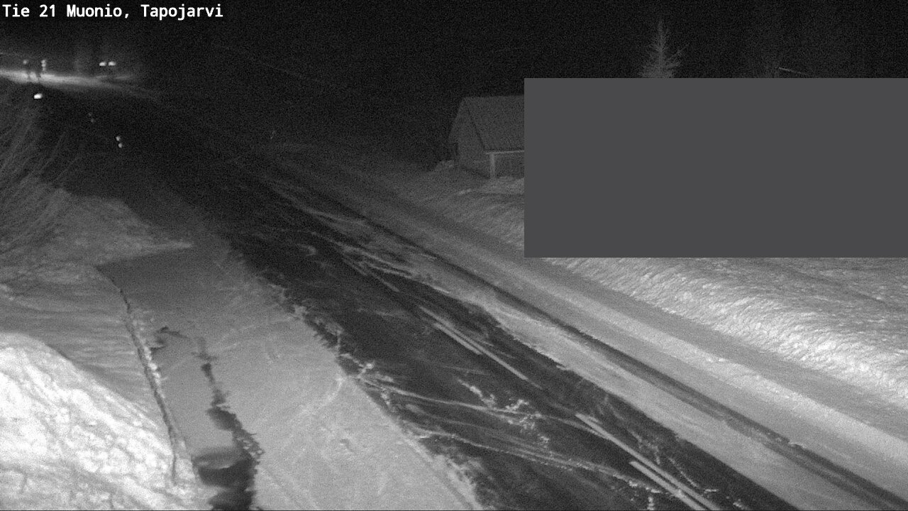 Kelikamerat Kuva Tie 21 Muonio, Tapojärvi, Muonio, Lappi