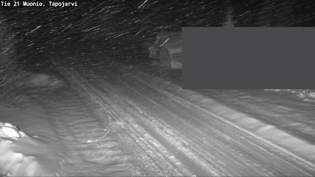 Weather Camera Image Väg 21 Muonio, Tapojärvi, Muonio, Lappi